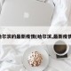 哈尔滨的最新疫情(哈尔滨,最新疫情)